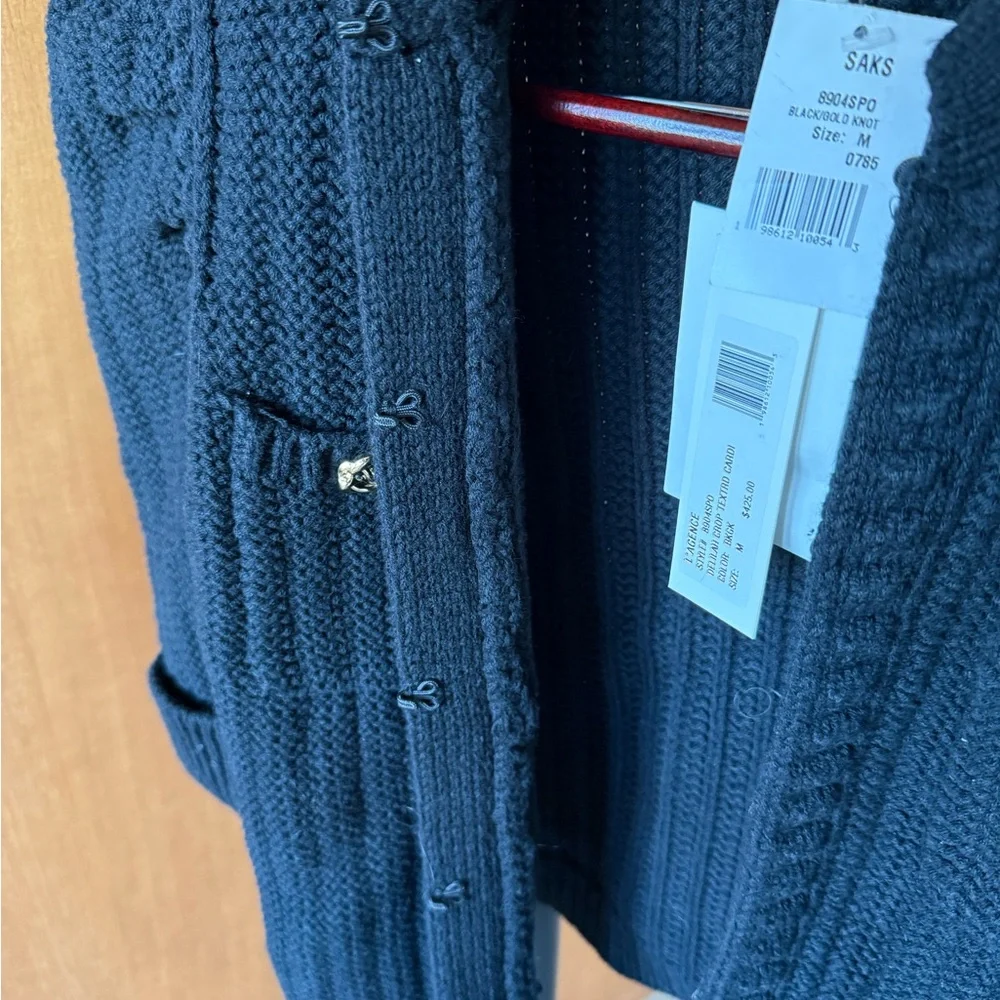 L'AGENCE women’s NWT cropped cardigan - Picture 5 of 8